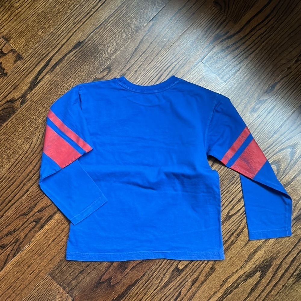 New York Rangers CCM PRO OK’d Athletic Equipment Long Sleeve T-shirt Size 5/6 - Picture 5 of 5